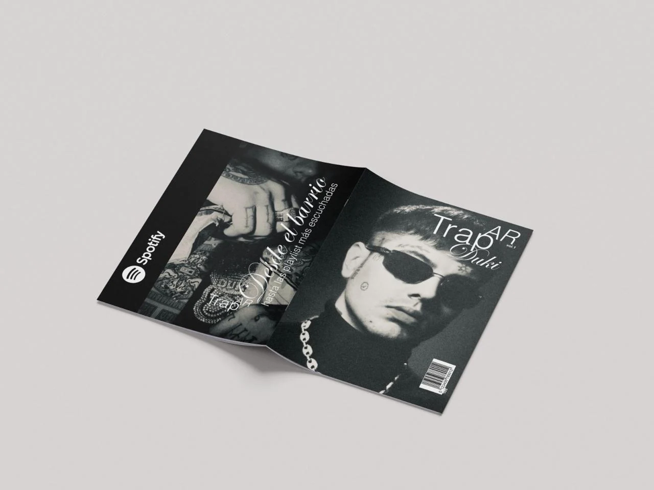 Trap AR: tapa y contratapa